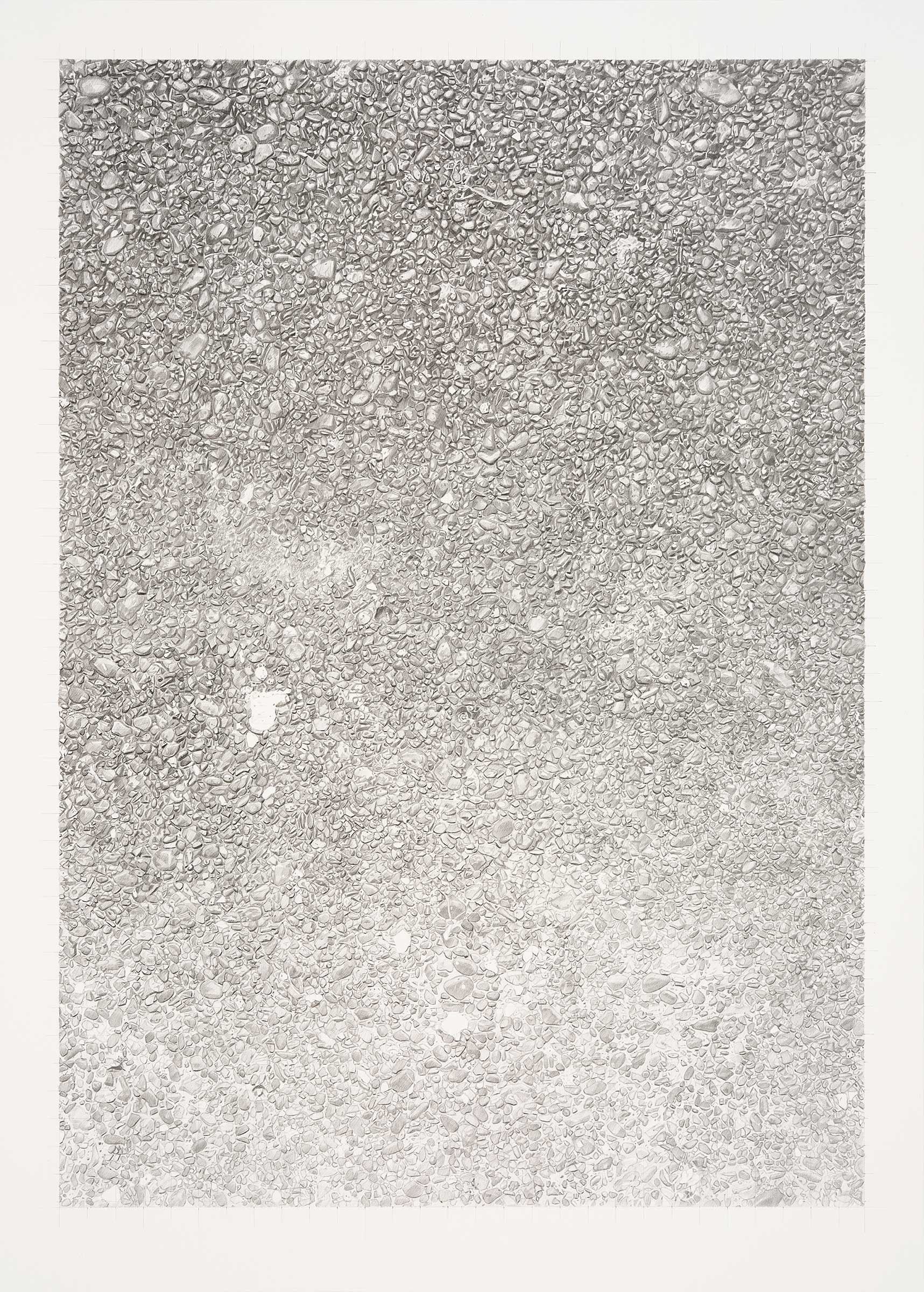  Concrete Path, 2023, graphite on Bristol board, 60 x 46.5cm 