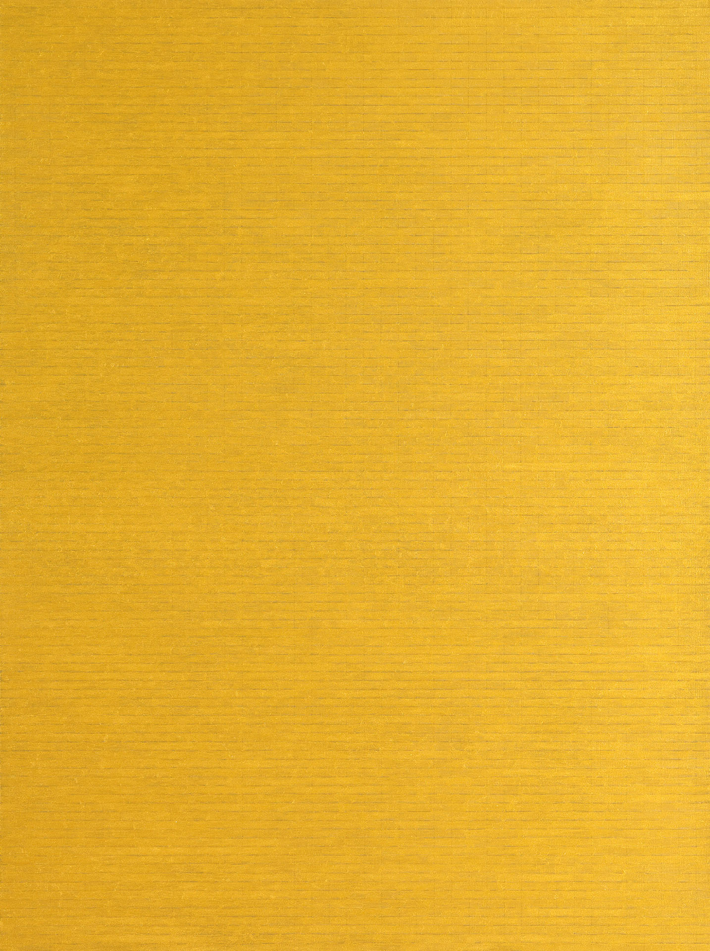 Gold, 2018, acrylic on aluminium, 695 x 520mm, private collection. Photo: Sam Hartnett
