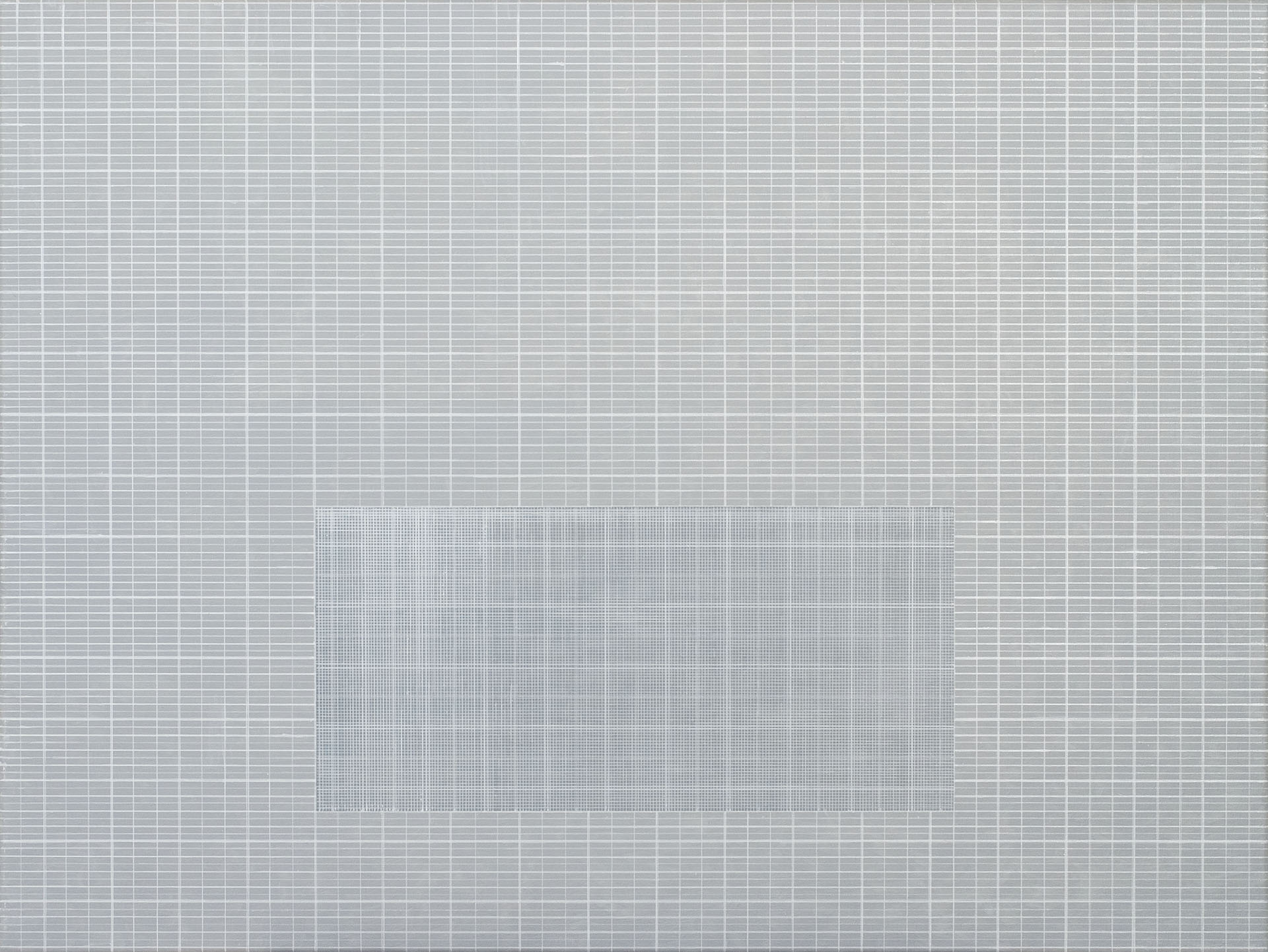 Grid 12, 2013, acrylic on linen, 630 x 840mm